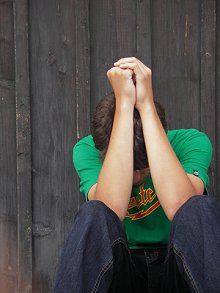 healthy mind. Library Image: Depressed Youth